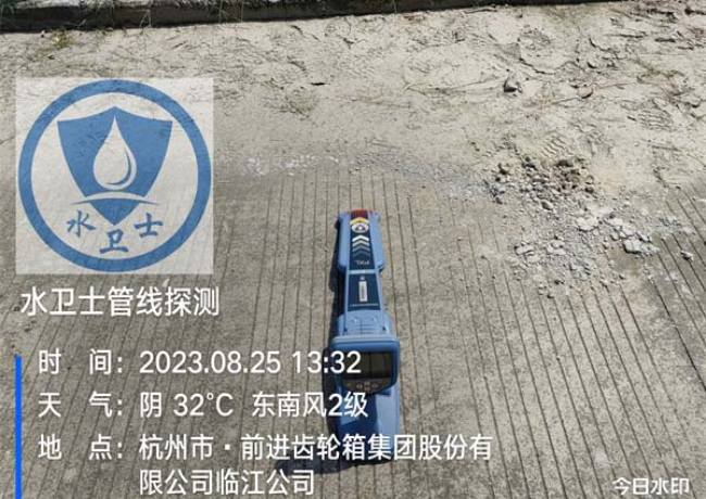 扬州地埋电缆探测案例-杭齿集团临江公司